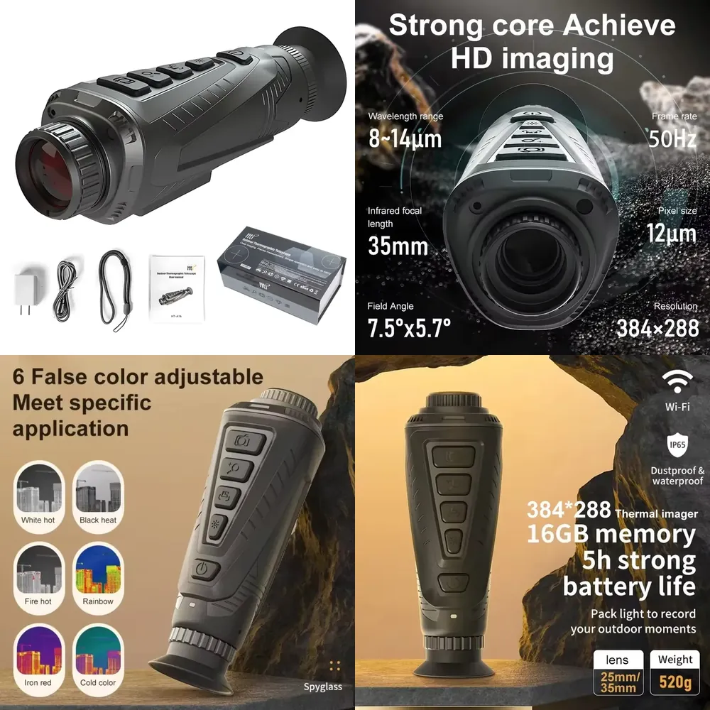 2026 Thermische Visie Monocula - Thermal Scope Night Vision Monocular recensie en prijs