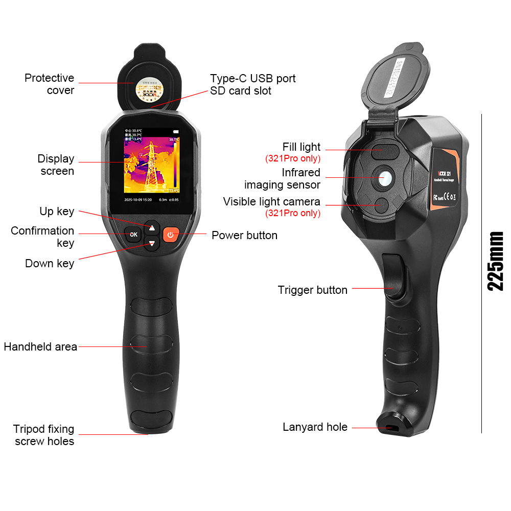 VICTOR 31 Handheld infrarood w - Nf 521 Thermal Imaging Camera recensie en prijs