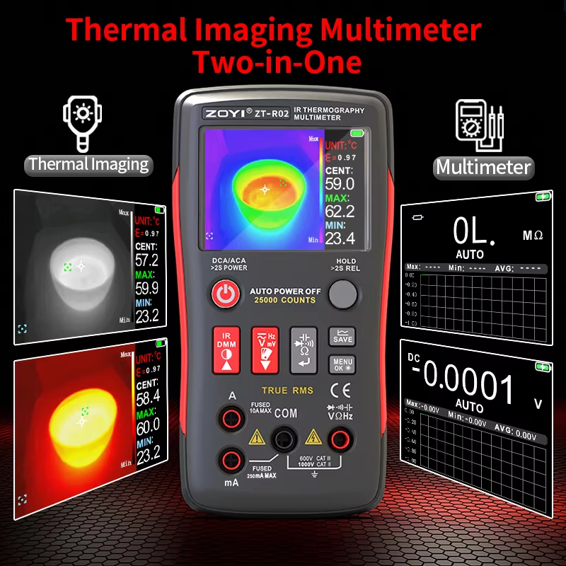 ZOYI R02 geïntegreerde thermis - Nf 521 Thermal Imaging Camera recensie en prijs