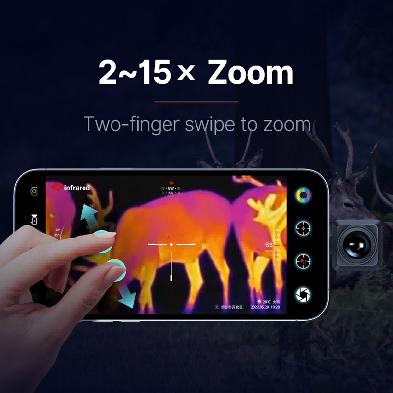 InfiRay T2 Pro Warmtebeeldcame - Nf 521 Thermal Imaging Camera recensie en prijs