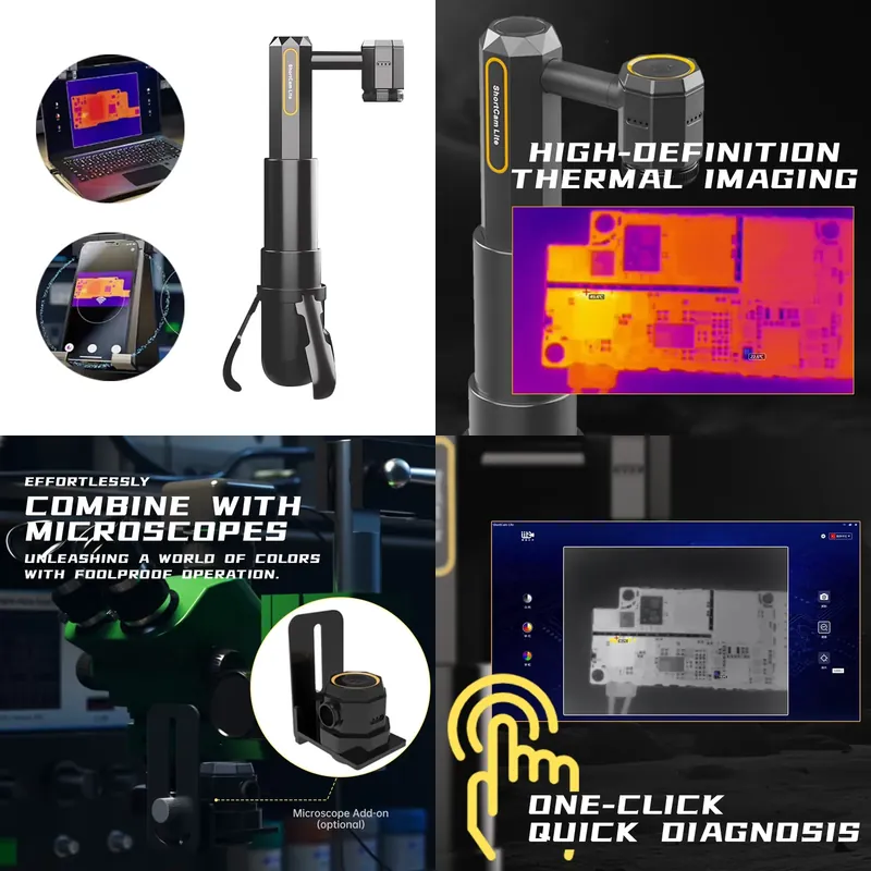 Merk voor LANGCHI 4e generatie - Shortcam Thermal Imaging Pcb recensie en prijs